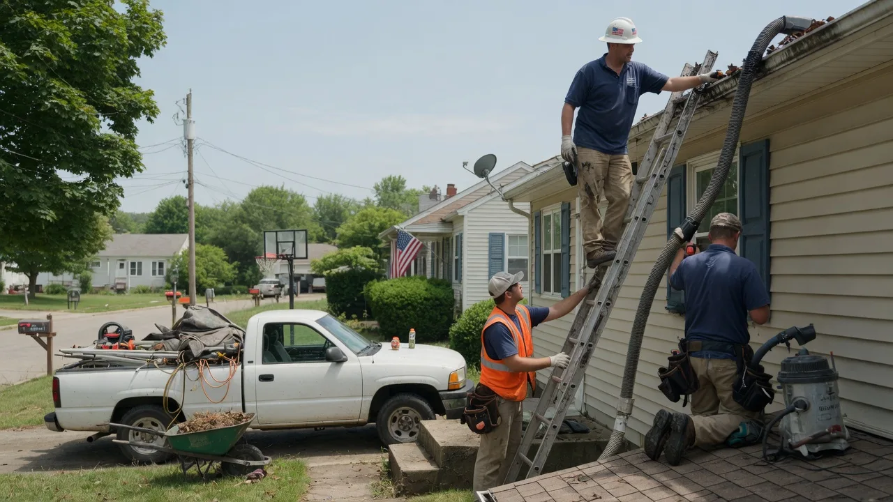 Gutter Installation in South English, IA near me